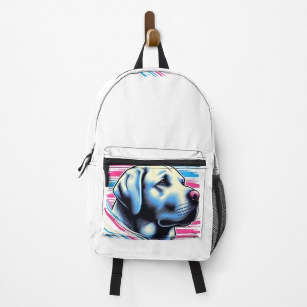 Item preview, Labrador Dog At Pink And Blue designed and sold by ProductsGamma.