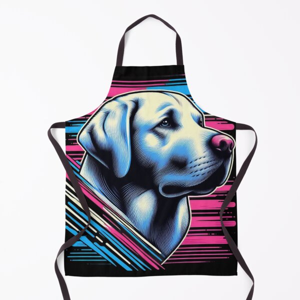 Item preview, Labrador Dog At Pink And Blue designed and sold by ProductsGamma.