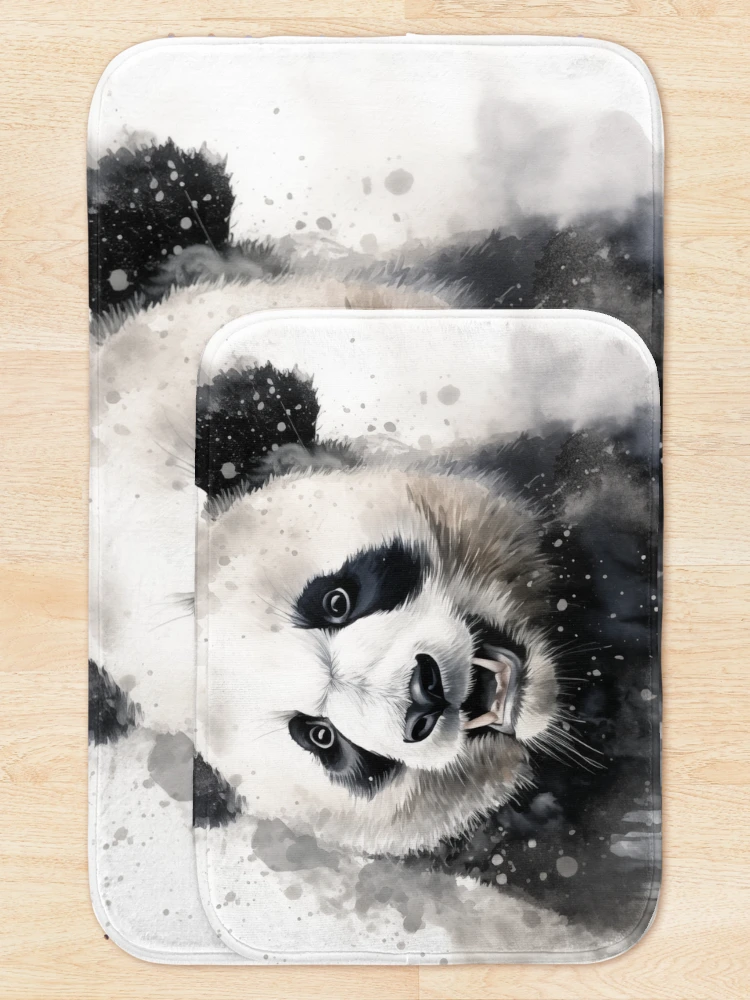 Thumbnail 5 of 6, Bath Mat, Panda designed and sold by Rtymer.