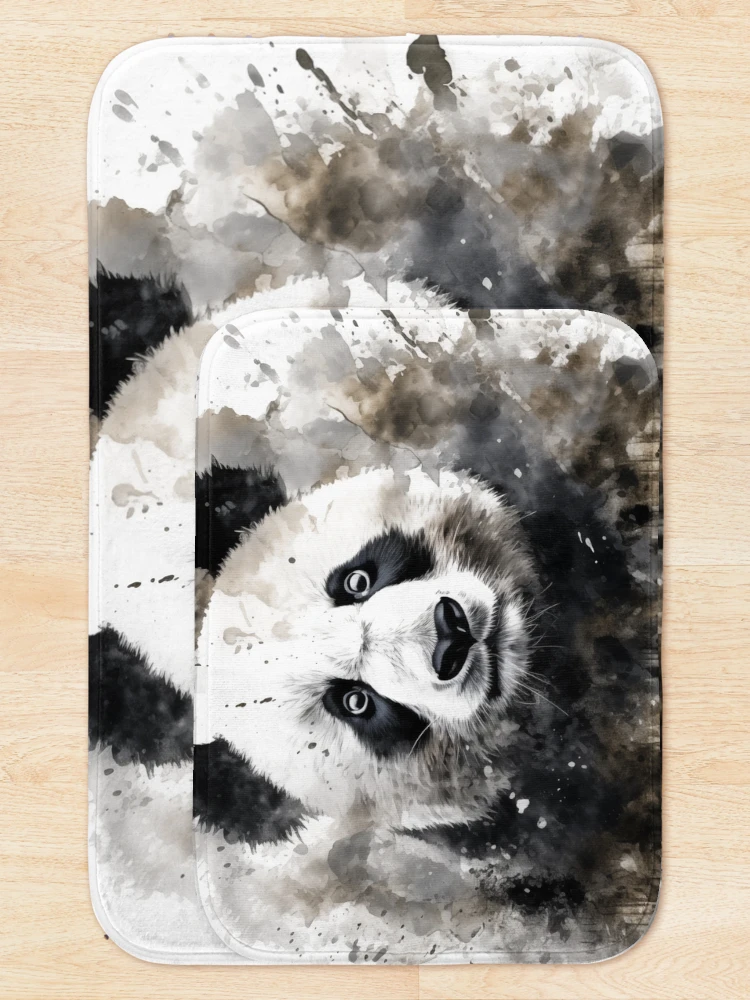 Thumbnail 5 of 6, Bath Mat, Panda designed and sold by Rtymer.