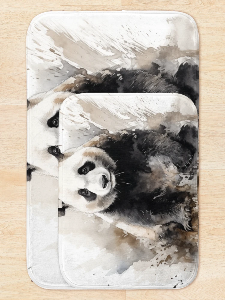 Thumbnail 5 of 6, Bath Mat, Panda designed and sold by Rtymer.