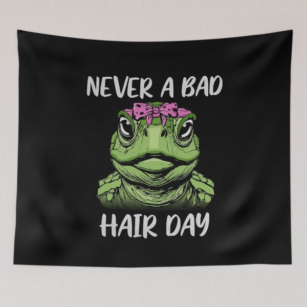 Item preview, Sea Turtle Women Never A Bad Hair Day Sea Turtle designed and sold by DSWShirts.