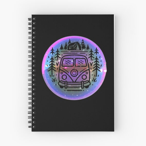 Item preview, Camping in blue and purple  designed and sold by MarigoldandLily.