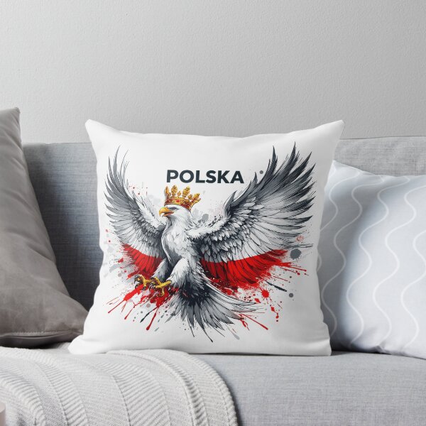 Item preview, Poland Polska Polish red white eagle crown gift designed and sold by Pineapple-Tree.