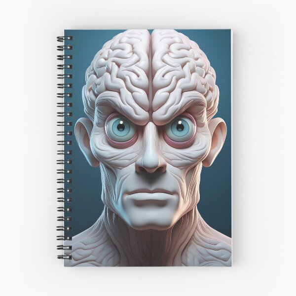 Item preview, Brainy Portrait #2 designed and sold by Richard Rabassa.