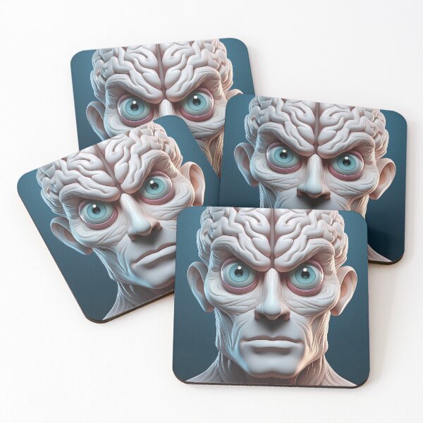 Item preview, Brainy Portrait #2 designed and sold by Richard Rabassa.