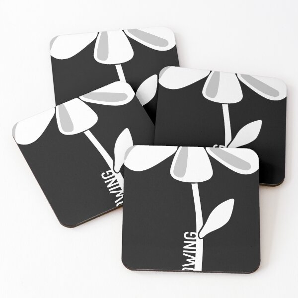 Item preview, White flower growing - simple designed and sold by mtstable.