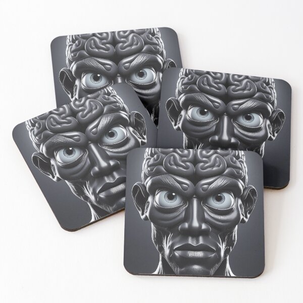 Item preview, Brainy Portrait #5 designed and sold by Richard Rabassa.