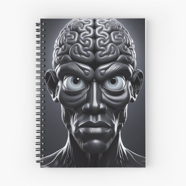 Item preview, Brainy Portrait #5 designed and sold by Richard Rabassa.