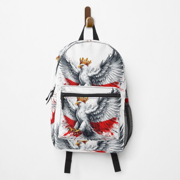 Item preview, Poland Polska Polish red white eagle crown gift designed and sold by Pineapple-Tree.