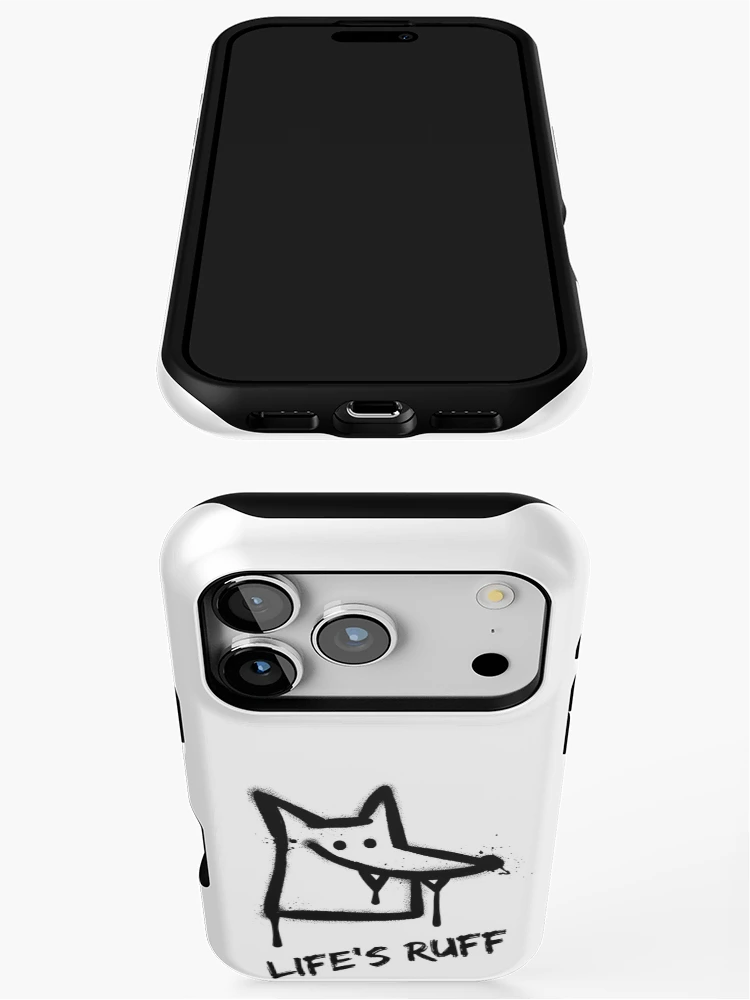 Thumbnail 3 of 4, iPhone Case, Life's Ruff designed and sold by Randomnessy.