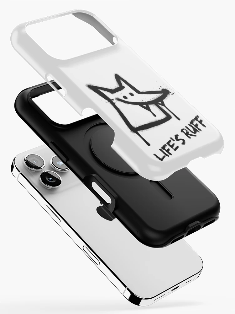 Thumbnail 2 of 4, iPhone Case, Life's Ruff designed and sold by Randomnessy.