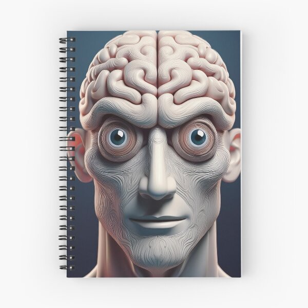 Item preview, Brainy Portrait #6 designed and sold by Richard Rabassa.