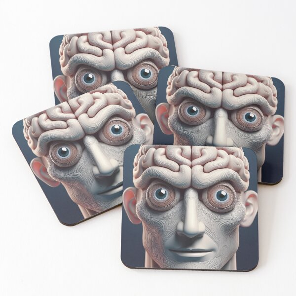 Item preview, Brainy Portrait #6 designed and sold by Richard Rabassa.