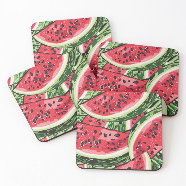 Item preview, Large Watermelon Pattern designed and sold by arabicdesigns.