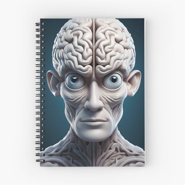 Item preview, Brainy Portrait #7 designed and sold by Richard Rabassa.