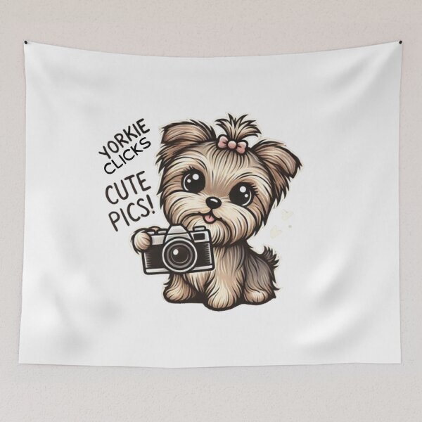 Item preview, Yorkie Captures: Adorable Clicks and Cuteness designed and sold by yuxin2009.