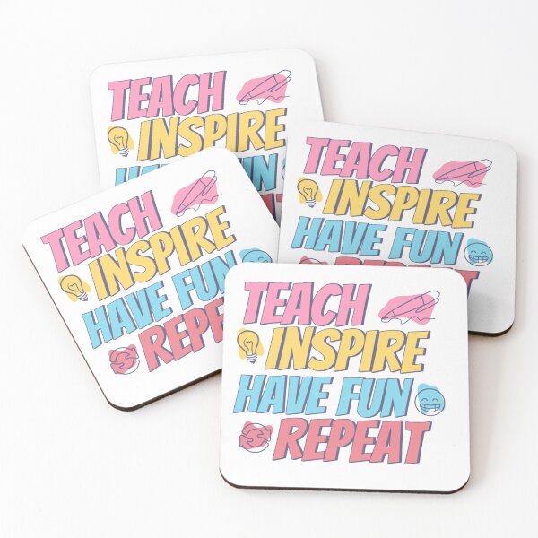 Aperçu de l'œuvre Teach, Inspire, Have Fun, Repeat. créée et vendue par fulldreamer2021.