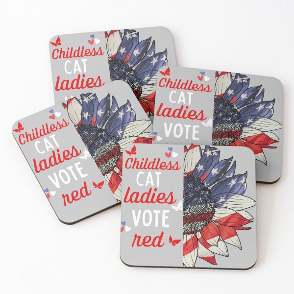 Item preview, Childless Cat Ladies Vote Red designed and sold by lindab142.