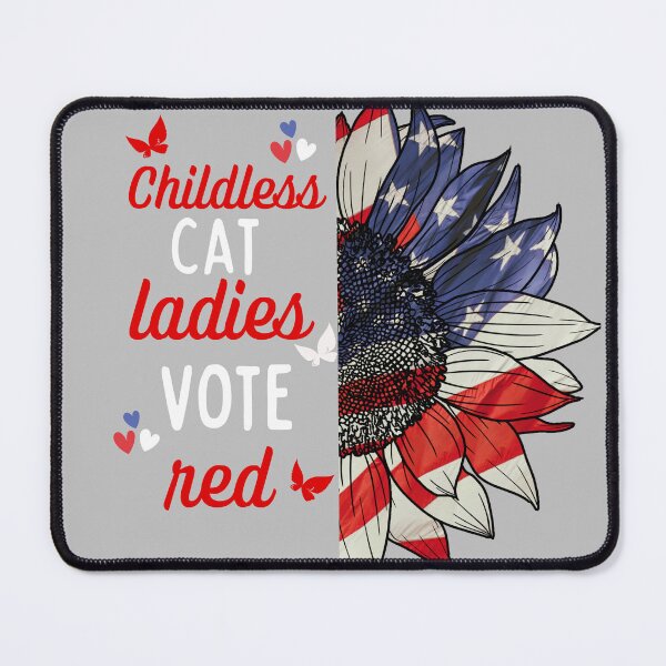 Item preview, Childless Cat Ladies Vote Red designed and sold by lindab142.