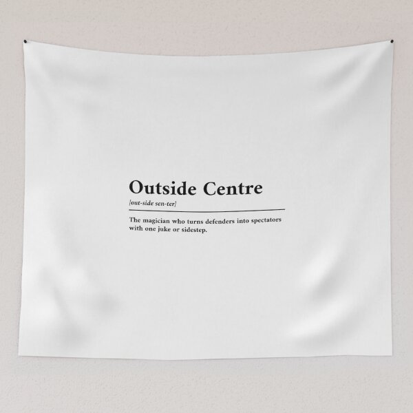 Item preview, Outside Centre funny dictionary definition designed and sold by Scrum-Style.