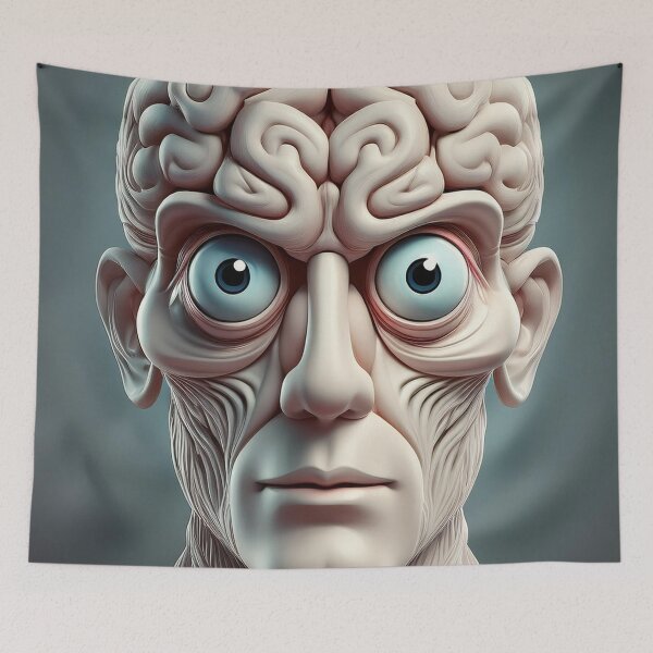 Item preview, Brainy Portrait #10 designed and sold by Richard Rabassa.