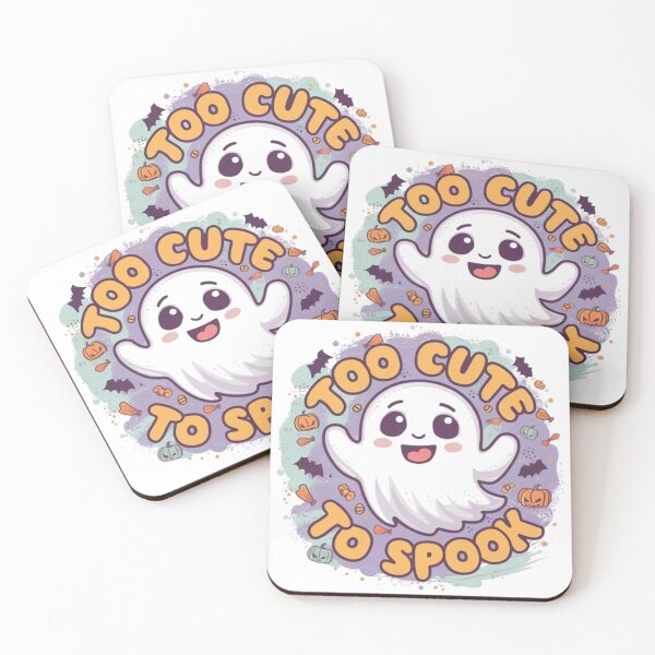 Item preview, Too Cute To Spook SVG, Retro Ghost Png, Girl Halloween Shirt designed and sold by cookigraphic.
