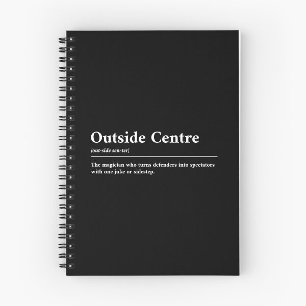 Item preview, Outside Centre funny dictionary definition designed and sold by Scrum-Style.