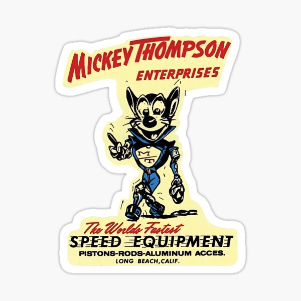 Item preview, Mickey Thompson Worlds Fastest Speed equipment cat designed and sold by retropetrol.