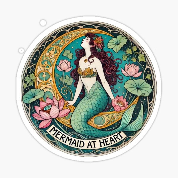 Item preview, Mermaid at Heart designed and sold by Boog Monst .