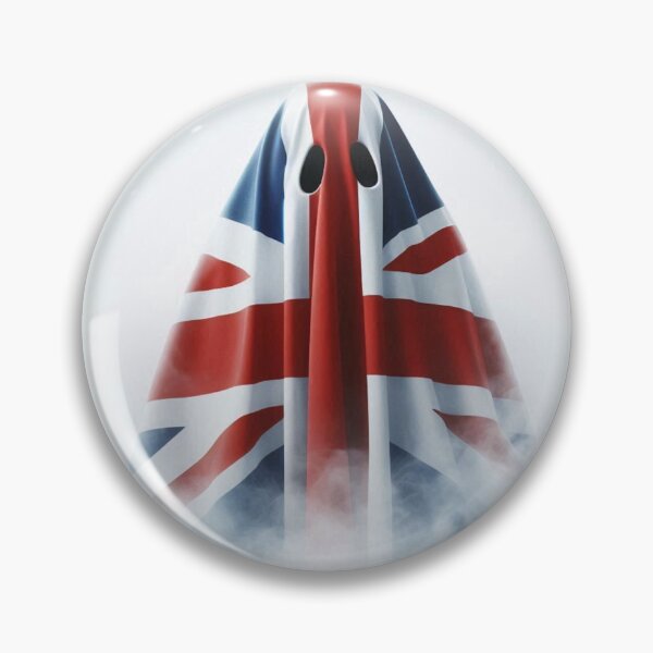 Item preview, Union Jack Ghostly Figure designed and sold by AIClothingUK.