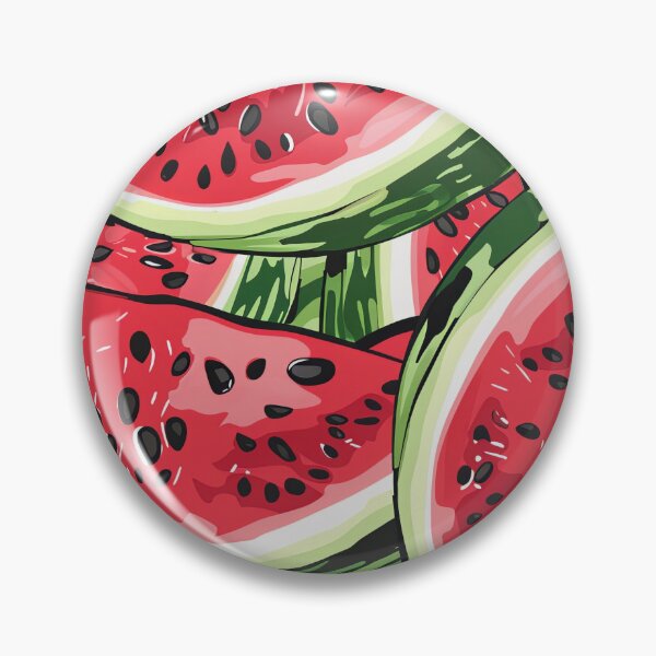 Item preview, Large Watermelon Pattern designed and sold by arabicdesigns.