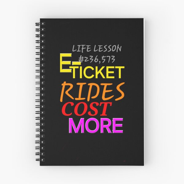 Item preview, E Ticket Ride designed and sold by DancingCreek.