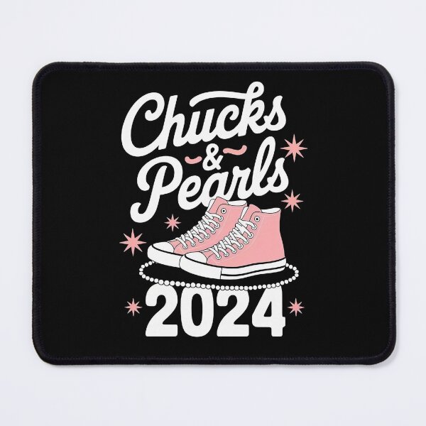 Item preview, chucks and pearls 2024 For President 47th designed and sold by oumayma mokrane.