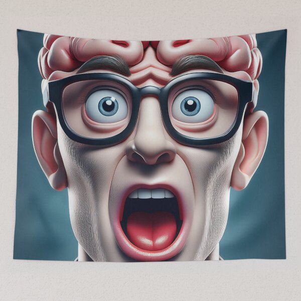 Item preview, Brainy Portrait #14 designed and sold by Richard Rabassa.