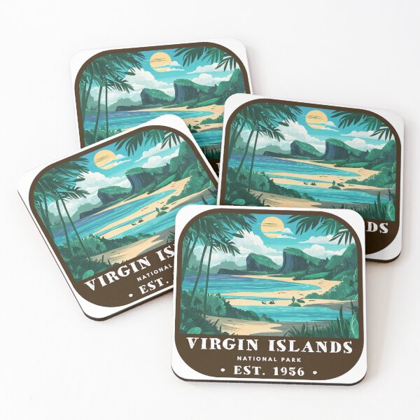 Item preview, Vintage Virgin Islands National Park designed and sold by RabbitK.