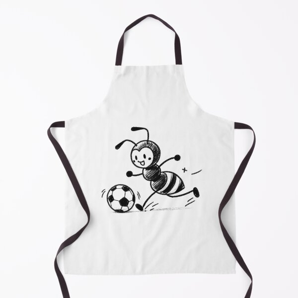 Item preview, Ant Playing football designed and sold by Antdoodle.