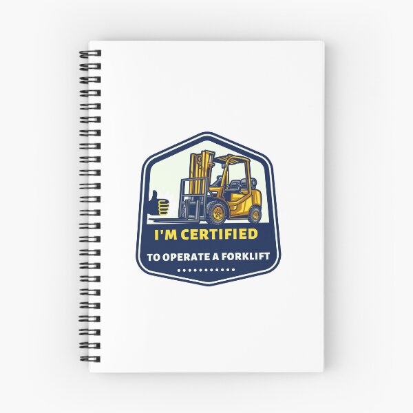 Item preview, Forklift operator Certified designed and sold by RetroNibylander.