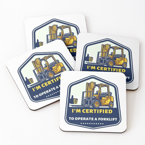 Item preview, Forklift operator Certified designed and sold by RetroNibylander.