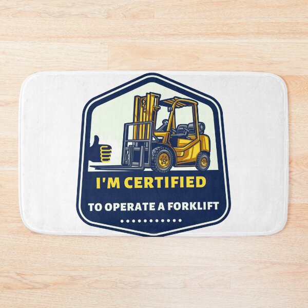 Item preview, Forklift operator Certified designed and sold by RetroNibylander.