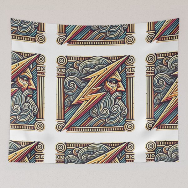 Item preview, Zeus' Thunderbolt Relic Classical Design designed and sold by WildVista.