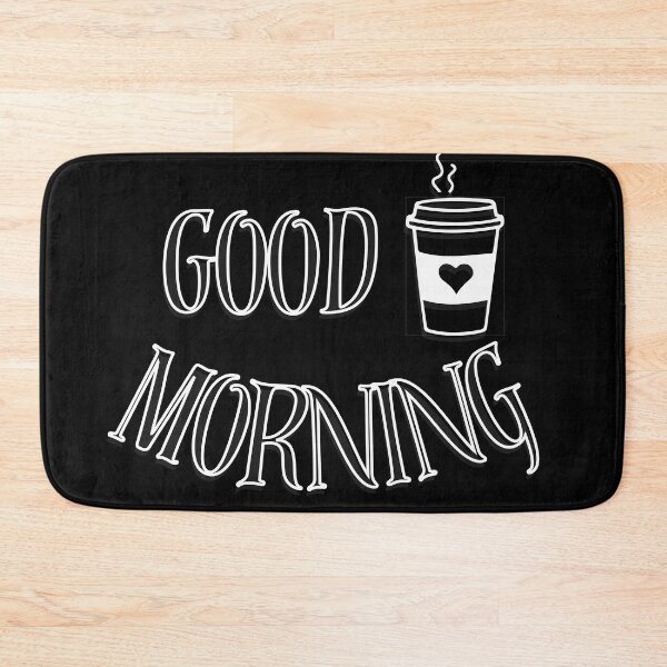 Item preview, good morning white designed and sold by Little-Miracle.