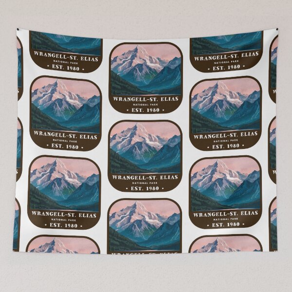 Item preview, Vintage Wrangell-St. Elias National Park designed and sold by RabbitK.
