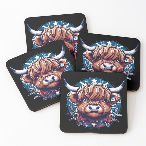 Item preview, Scottish Hairy Highland Cow designed and sold by Azrora.