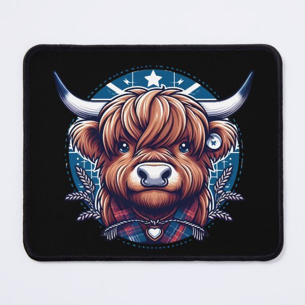 Item preview, Scottish Hairy Highland Cow designed and sold by Azrora.
