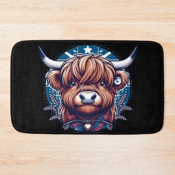 Item preview, Scottish Hairy Highland Cow designed and sold by Azrora.