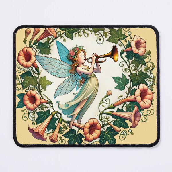 Item preview, Trumpet Flower Fairy designed and sold by FrictionMaxxing.