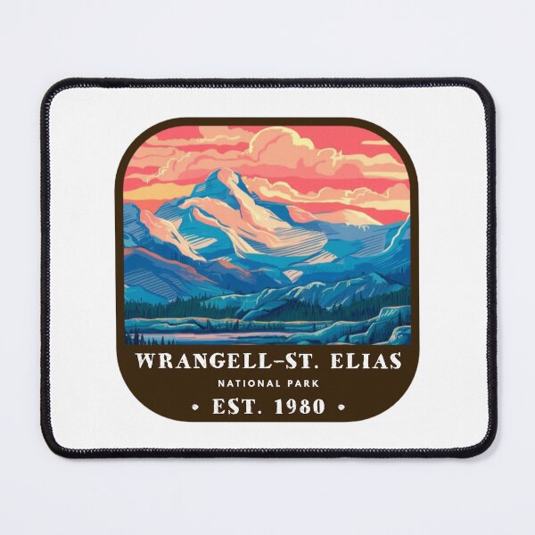 Item preview, Vintage Wrangell-St. Elias National Park designed and sold by RabbitK.