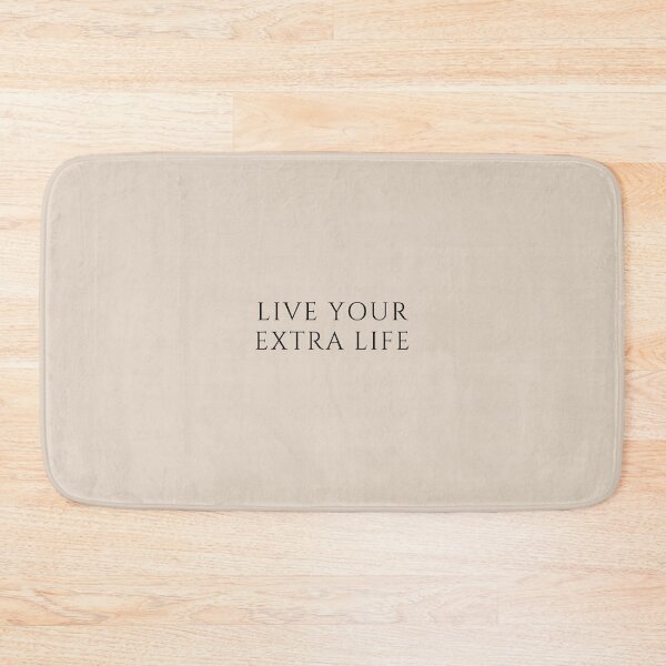 Item preview, LIVE YOUR EXTRA LIFE - Minimal Design designed and sold by HouseOf-Ink.