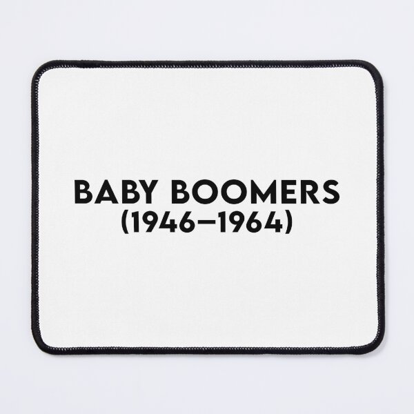Item preview, Baby Boom Generation - Born 1946 - 1964 - Black txt X 300 designed and sold by Military Insignia Products.